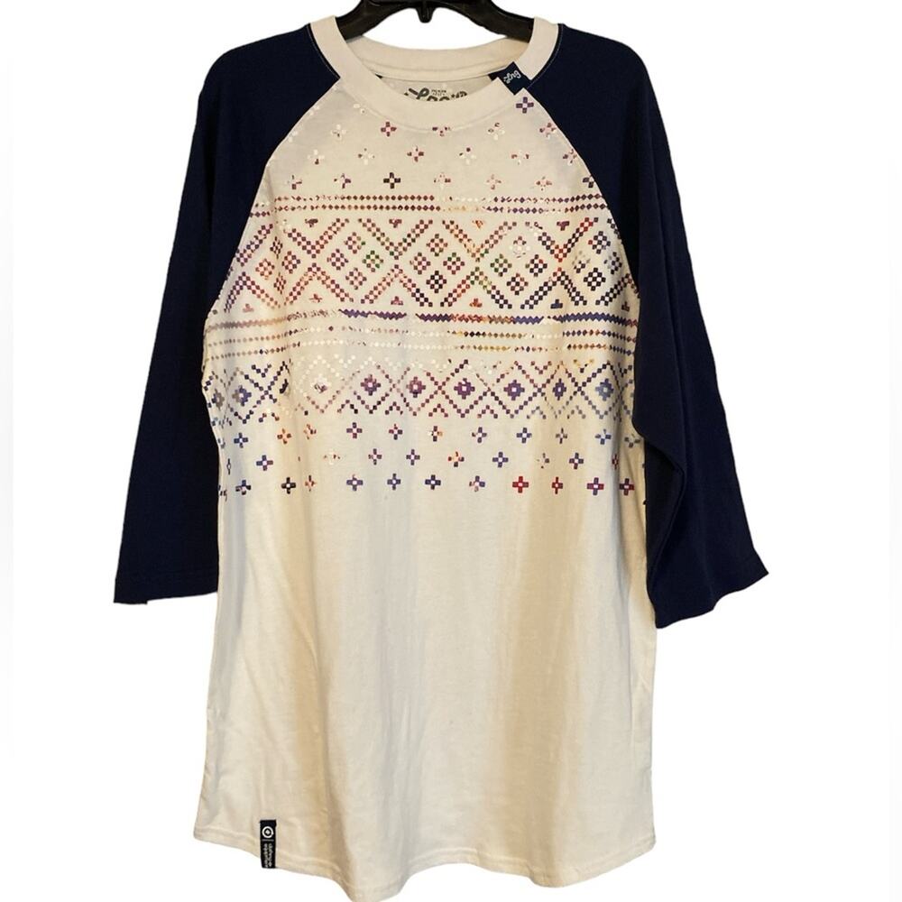 Women’s Lrg Baseball Style Top Size XL